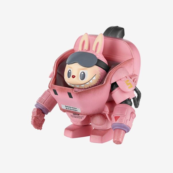 Figura Labubu × Kow Yokoyama S.A.F.S Prototype Flamingo –  Arte Futurista