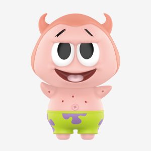 Figura Labubu × Bob Esponja - Patricio X Yaya