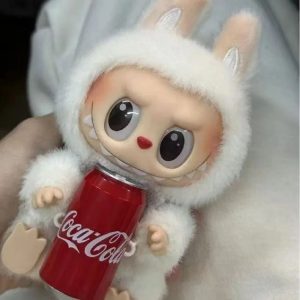 Labubu Original Vinyl Face Happy Factor – Serie Coca-Cola