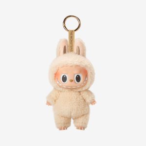Labubu llavero Vinyl Face Soymilk