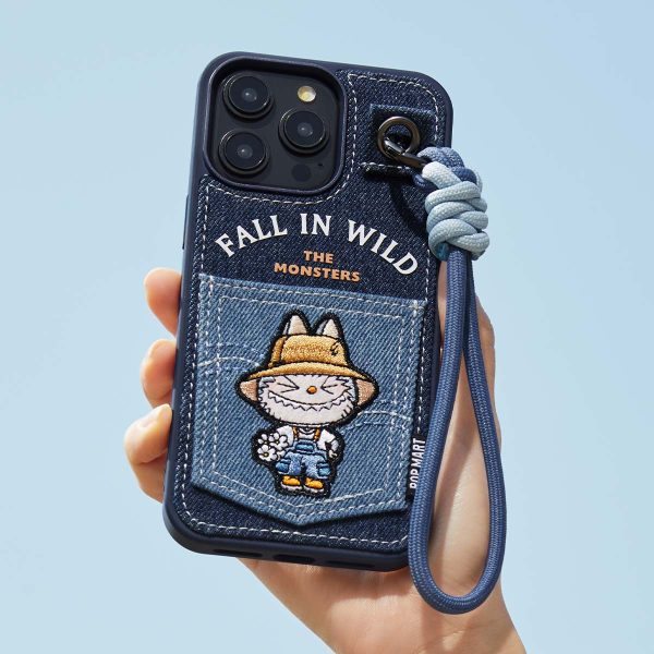 Funda con Lanyard Labubu – Serie Fall In Wild
