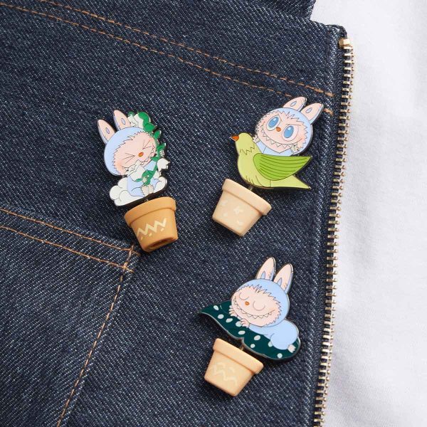 Labubu Badge Blind Box – Serie Labubu Fall In Wild - Imagen 5