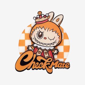 Imán para Nevera Labubu Queen – Serie Let’s Checkmate