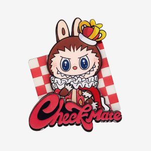 Imán para Nevera Labubu King – Serie Let’s Checkmate