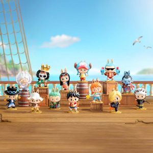 Caja Completa Labubu × One Piece Blind Box 12 Figuras – Incluye Edición Secreta Gear 5