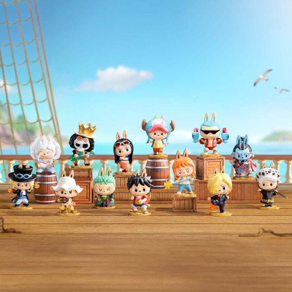 Caja Completa Labubu × One Piece Blind Box 12 Figuras – Incluye Edición Secreta Gear 5 - Imagen 3