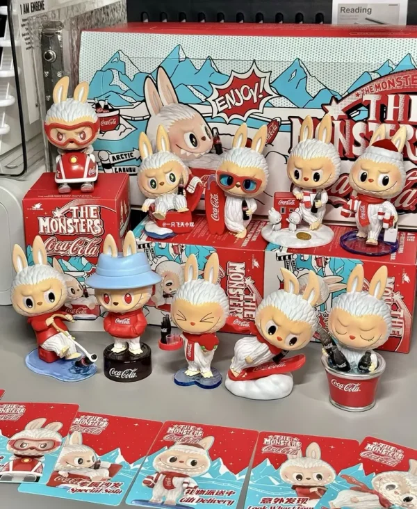labubu popmart Coca-Cola Series