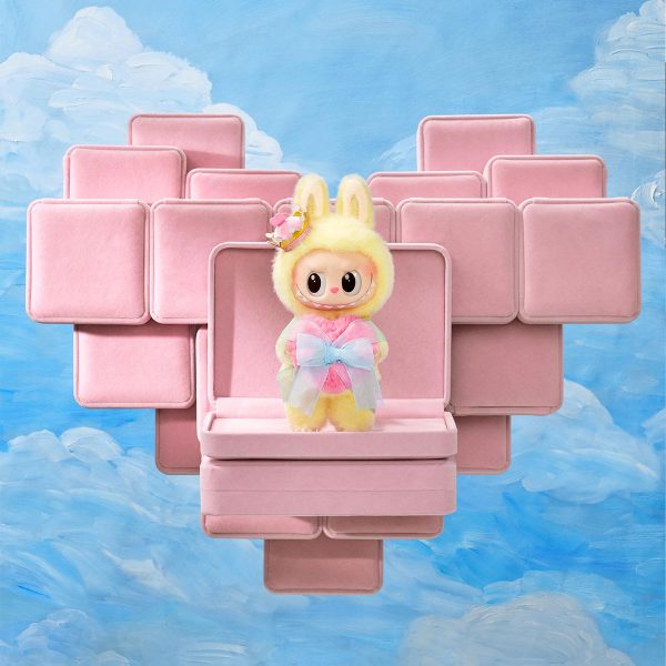 Peluche de Vinilo Labubu Tarjeta Colgante de Felpa - Serie Let's Checkmate - Imagen 5