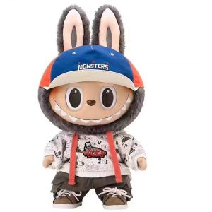 Figura Labubu × Vans - Muñeco de Vinilo Plush Oldskool