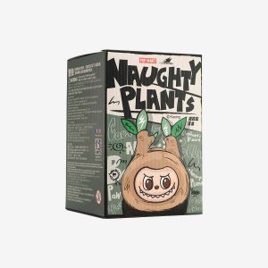 Figura Labubu Cara de Vinilo Planta Corazón – Serie Naughty Plants