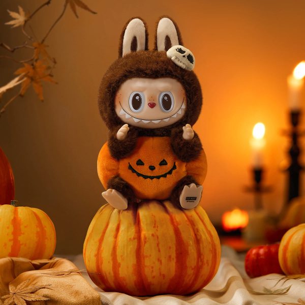 Colgante Labubu Calabaza Halloween
