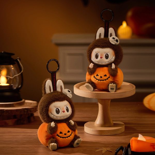 Colgante Labubu Calabaza Halloween