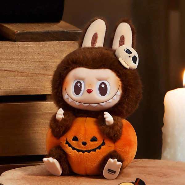 Colgante Labubu Calabaza Halloween
