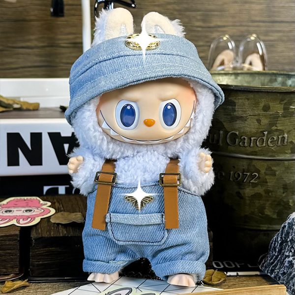 Labubu Denim Chill Sky Edición Jean – Estilo Cómodo y Urbano