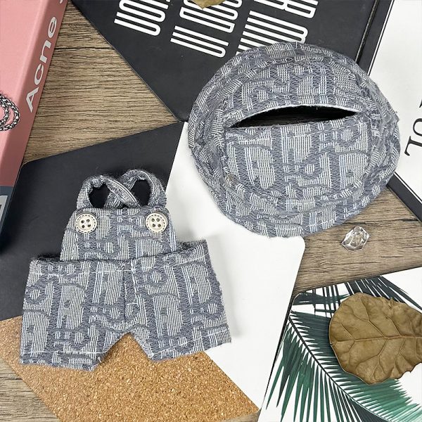 Conjunto Woven Grey para Labubu – Suavidad, Simplicidad y Elegancia Natural - Imagen 2