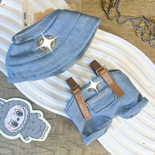 Labubu Denim Chill Sky Edición Jean – Estilo Cómodo y Urbano - Imagen 2
