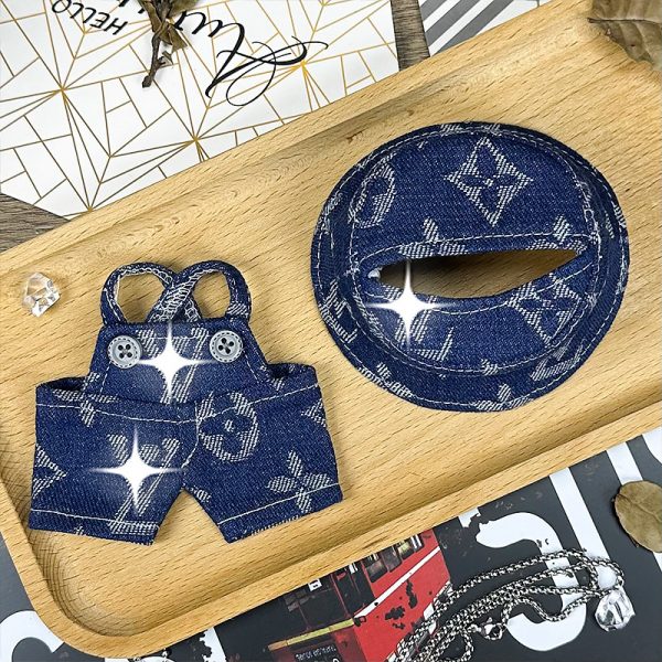 Conjunto vaquero azul oscuro para Labubu – Estilo galáctico con mucho estilo - Imagen 2