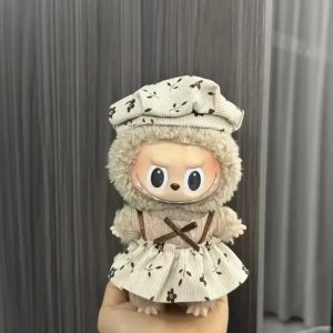 Disfraz Campestre Floral para Labubu – Edición Vintage Kawaii