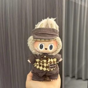 Traje Vintage Caballero para Figura Labubu – Edición Retro Hecho a Mano