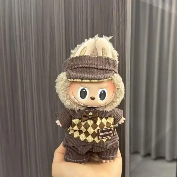 Traje Vintage Caballero para Figura Labubu – Edición Retro Hecho a Mano