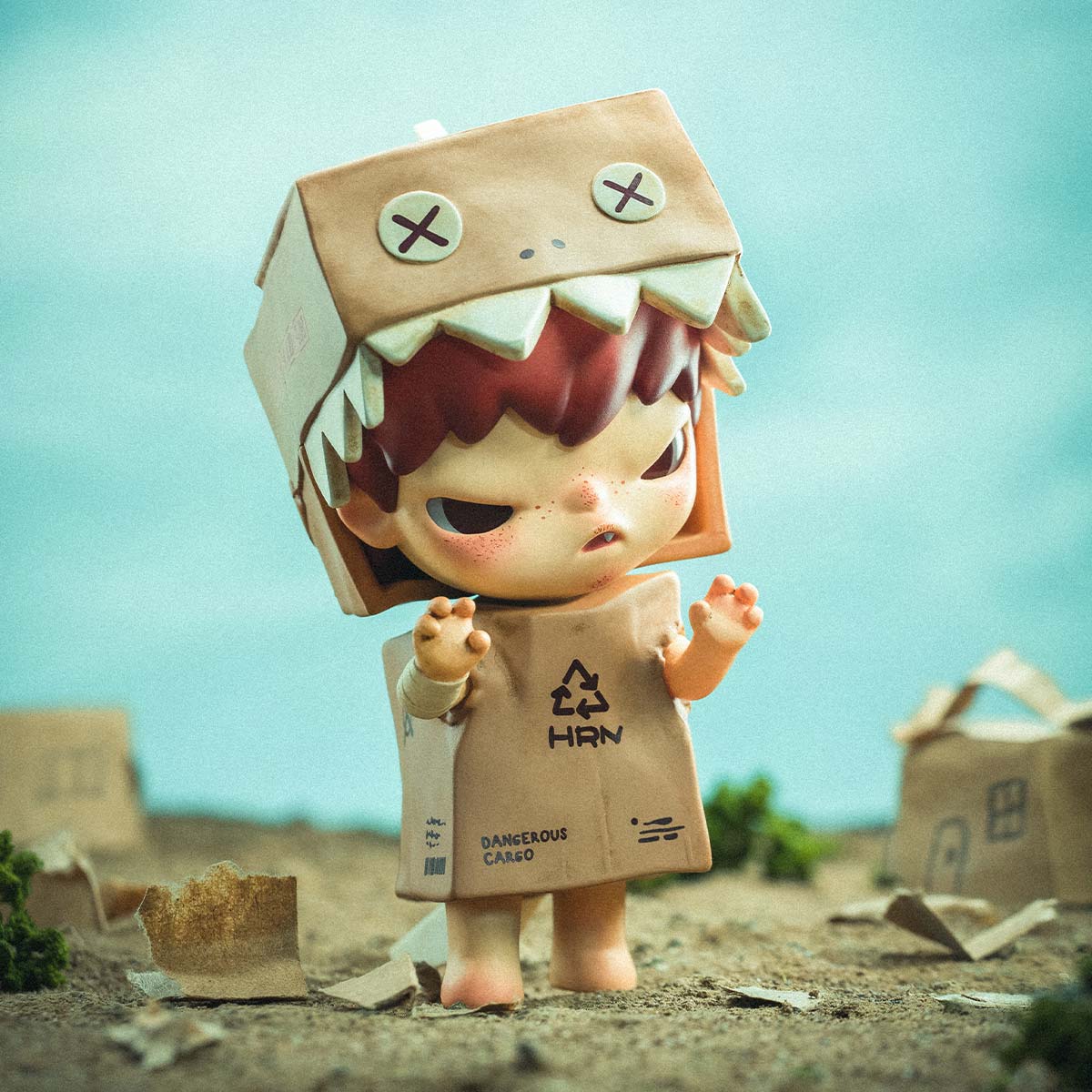 Hirono Mime Series | Figuras artísticas de diseñador en caja sorpresa – Colección de arte y emociones - Imagen 6