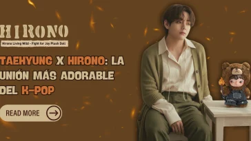 Taehyung y el peluche Hirono que conquistó internet