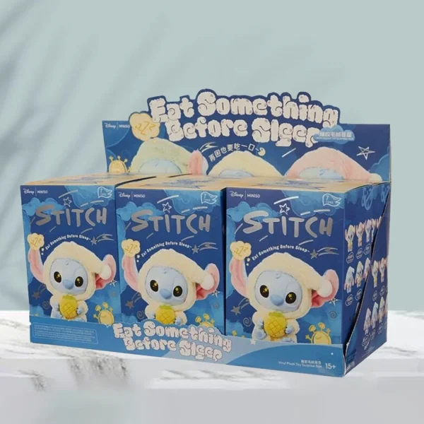 Serie de Cajas Sorpresa Labubu x Stitch - Eat Something Before Sleep