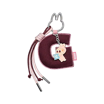 Colgante Labubu Letra “G” – Serie Pin for Love | Edición Coleccionable Oficial