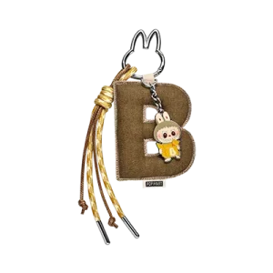 Colgante Labubu Letra “B” – Serie Pin for Love | Joya Coleccionable de Edición Limitada