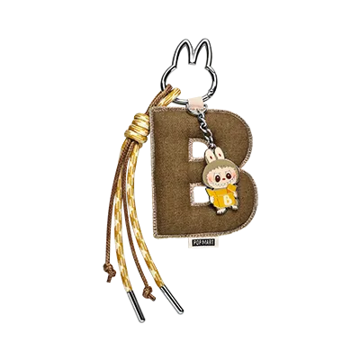 Colgante Labubu Letra “B” – Serie Pin for Love | Joya Coleccionable de Edición Limitada