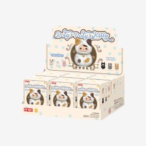 PUCKY Roly-Poly Kitty Series – Figuras coleccionables Blind Box | Peluches vinilo kawaii de gatitos