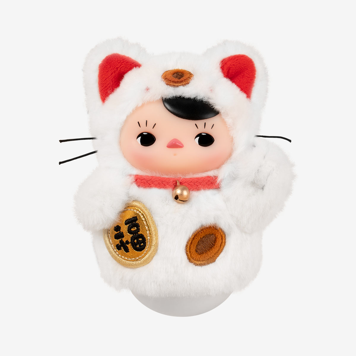 PUCKY Roly-Poly Kitty Series – Figuras coleccionables Blind Box | Peluches vinilo kawaii de gatitos - Imagen 10