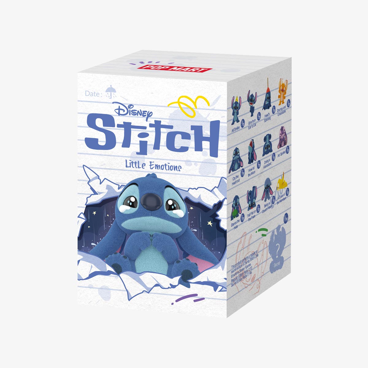 Disney Stitch “Little Emotions” Blind Box – Figuras Sorpresa de Colección (9 cm) - Imagen 2
