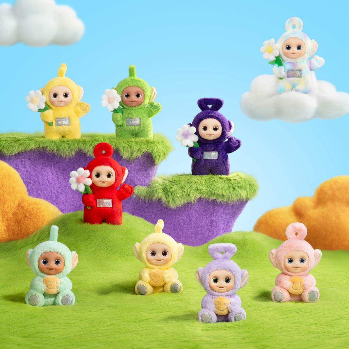 Teletubbies “Say Hello” Series – Figuras coleccionables Blind Box | Mini figuras kawaii y nostálgicas - Imagen 9