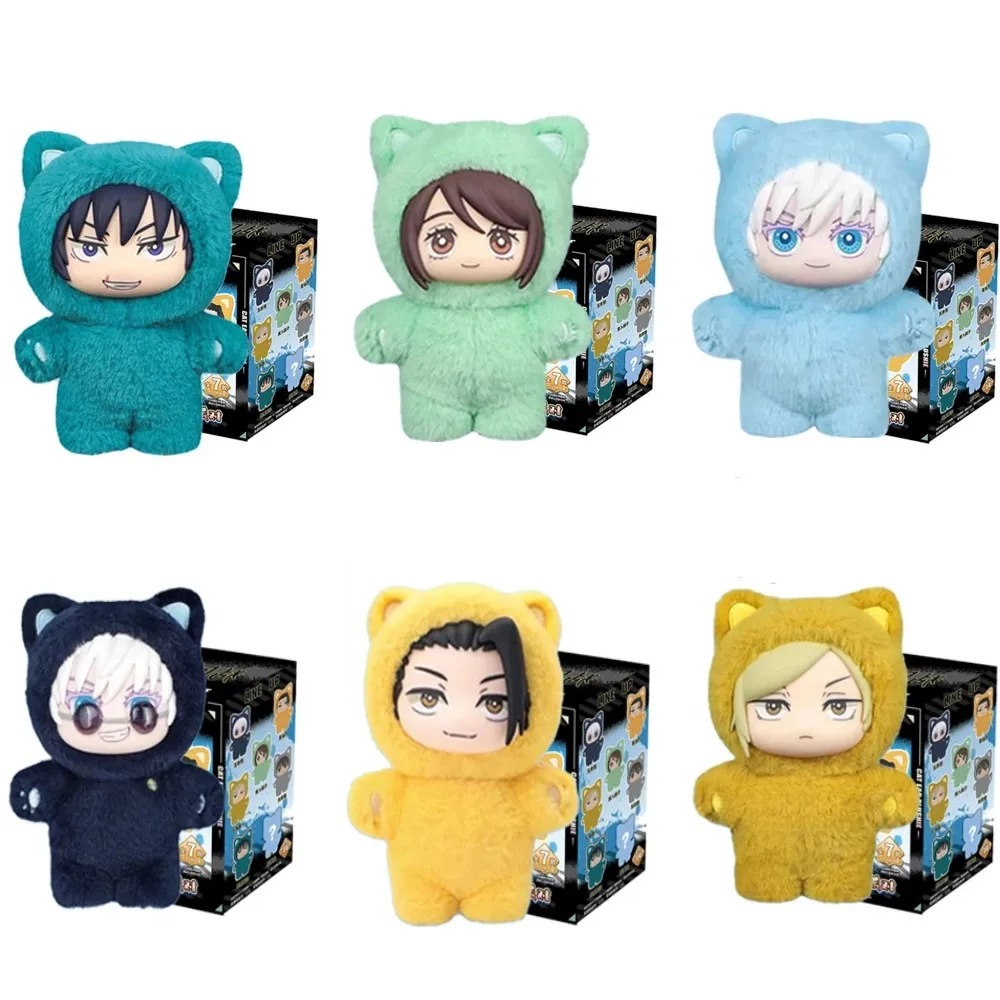Jujutsu Kaisen Cat Ear Blind Box – Mini Peluches Misteriosos con Orejitas de Gato - Imagen 2