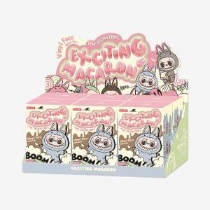 Labubu Cara de Vinilo Caja Sorpresa - Serie Exciting Macaron